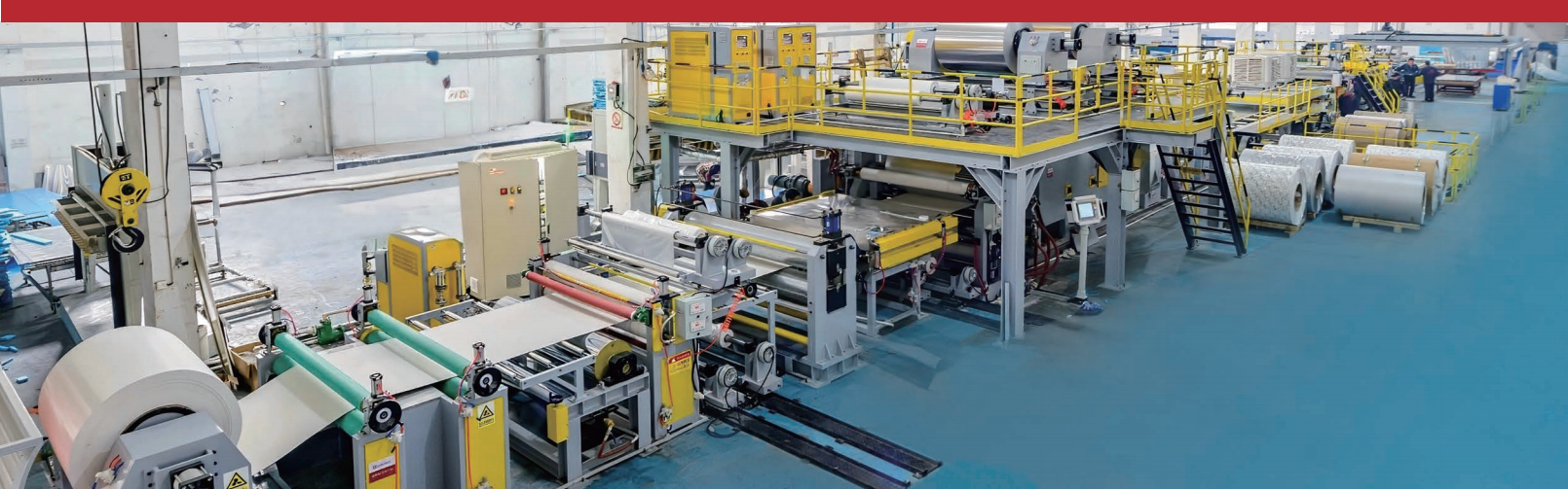 Produksjonslinje for 3D aluminiumskjerne komposittpanel