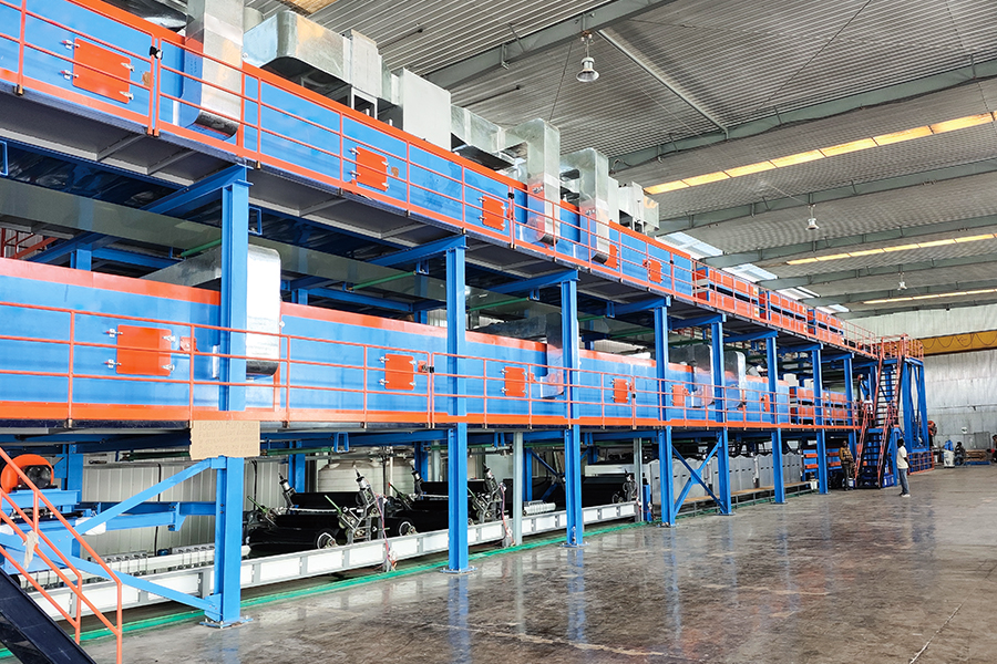 Aluminium Triple Color Coating Double Baking Production Line