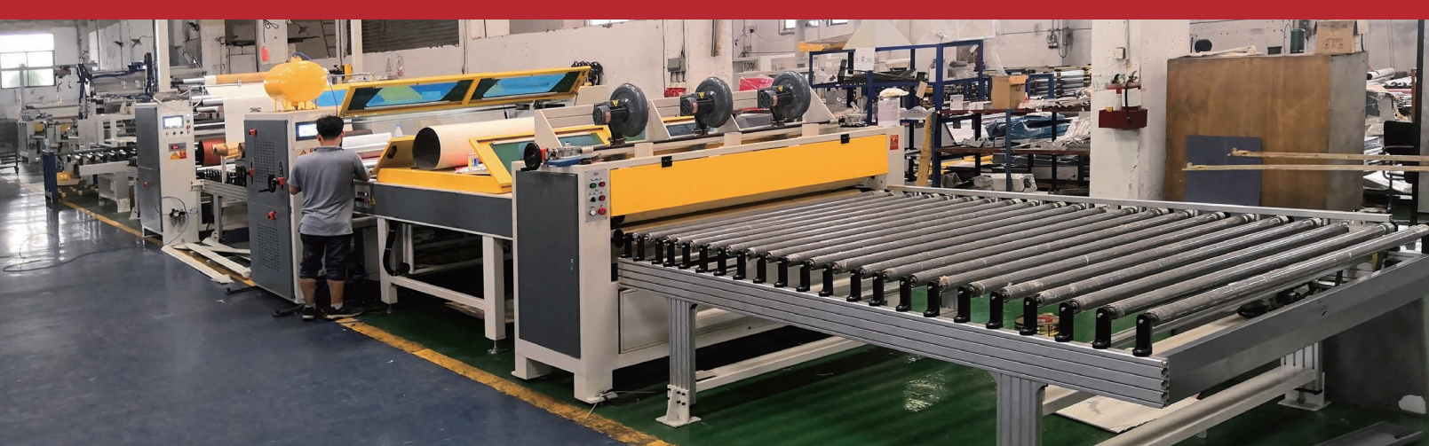PUR filmlaminering produksjonslinje